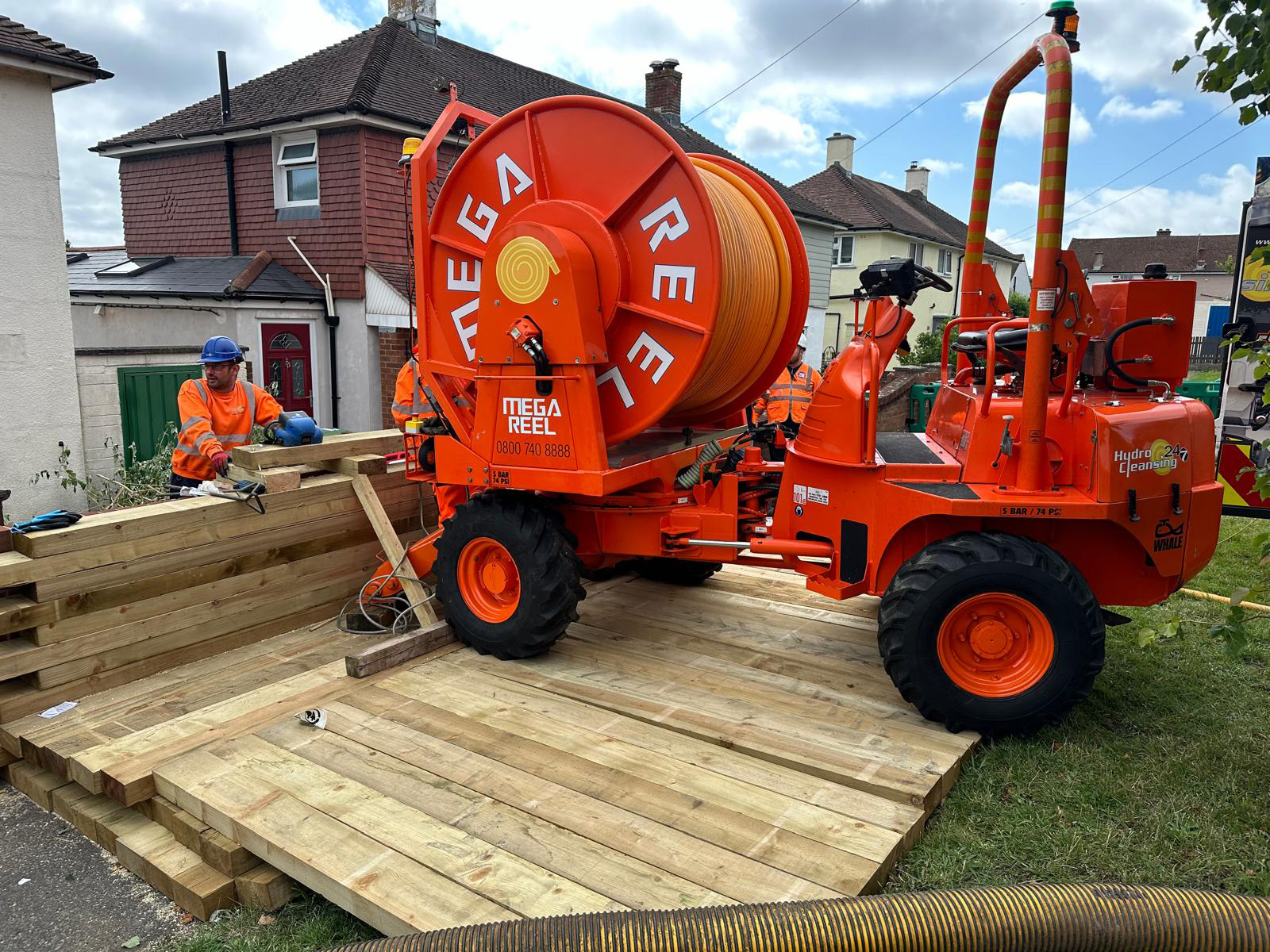 Hydro Cleansing fleet operating across Greater London